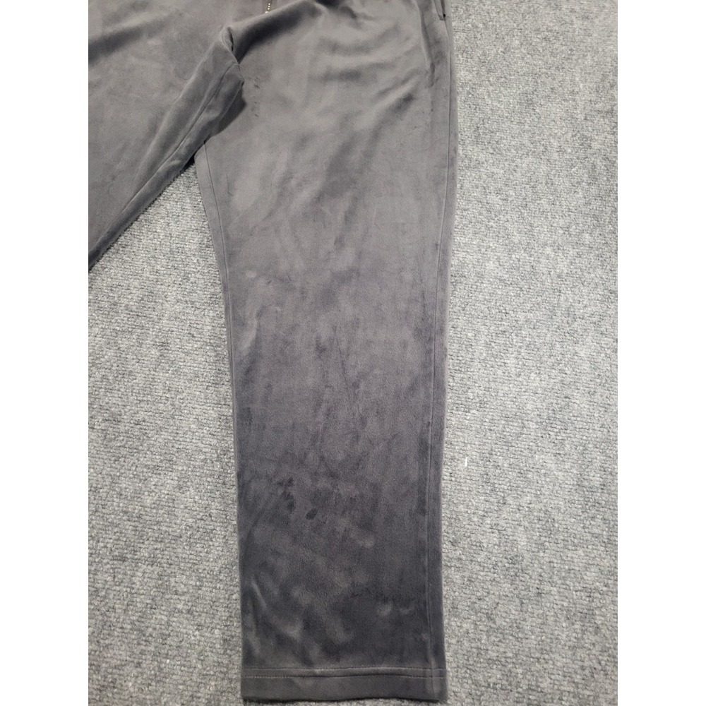 Polo Ralph Lauren Velour Velvet Trousers Gray Men's Pant Size Large - Picture 11 of 16